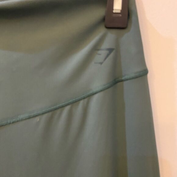 Gymshark Green Training Leggings Women Size L - Picture 3 of 7